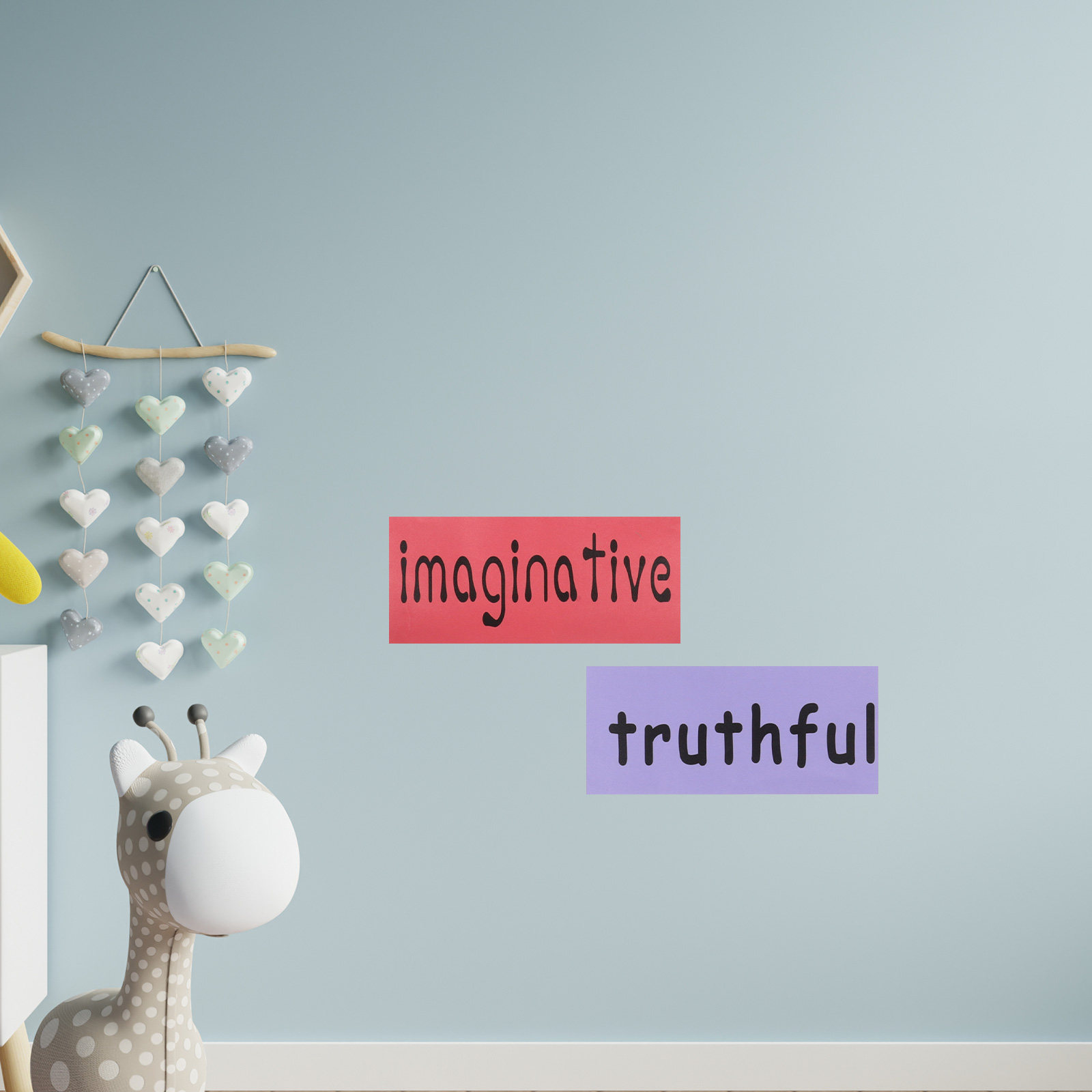 Kids Education Motivation - 3 Adet Çocuklar İçin Eğitici Duvar